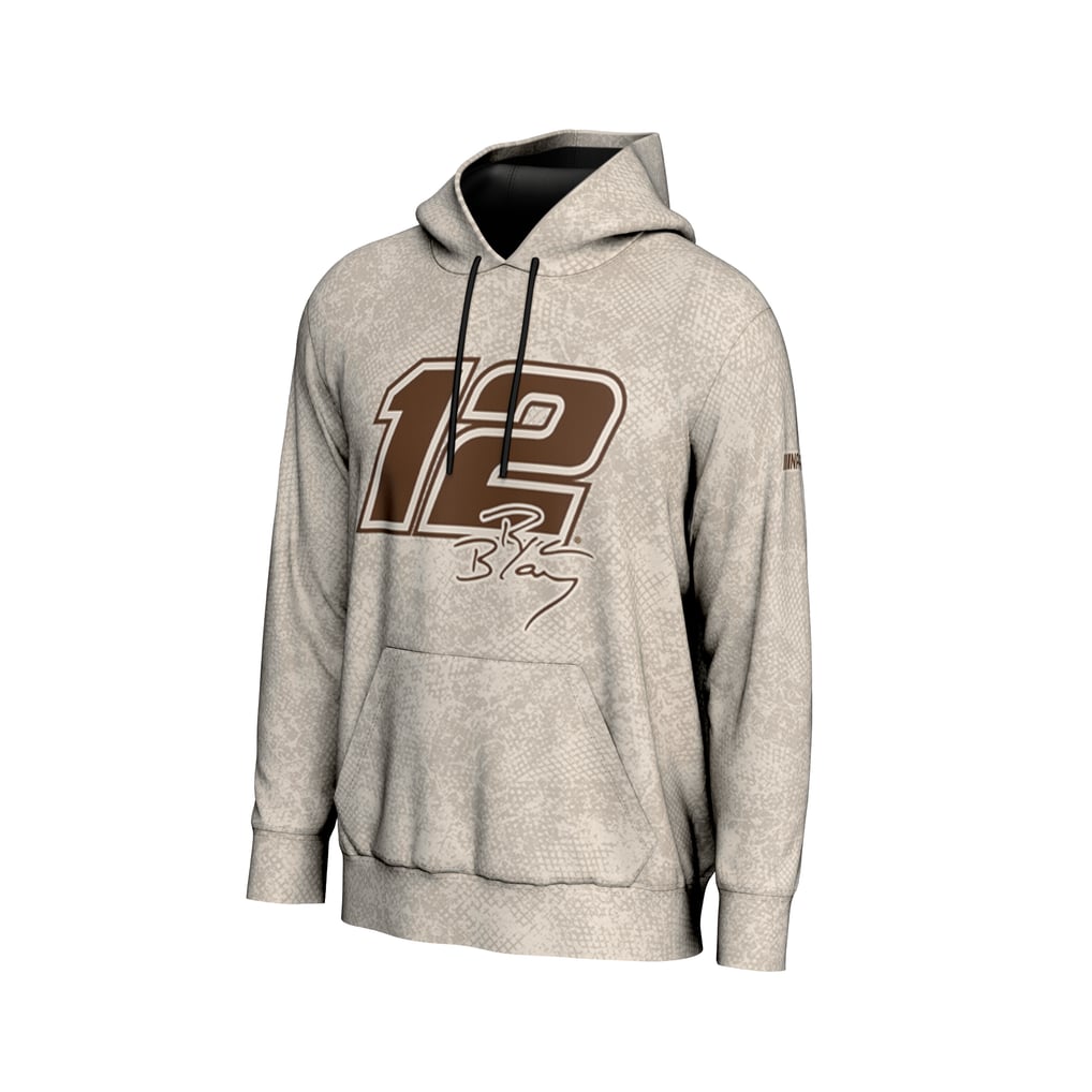  Ryan Blaney ProSphere Youth 2025 NASCAR Salutes Collection Pullover Hoodie - Tan